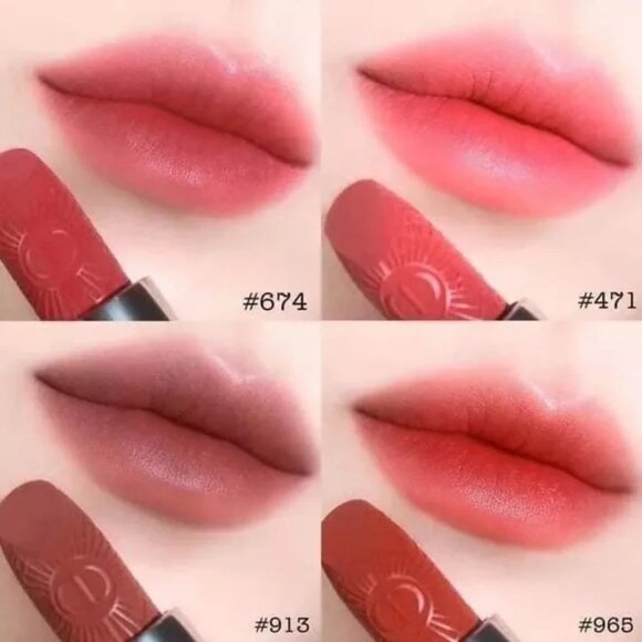 DIOR 2022 LIMITED EDITION ROUGE DIOR MINAUDIERE CLUTCH LIPSTICK COLLECTION - Picture 12 of 16